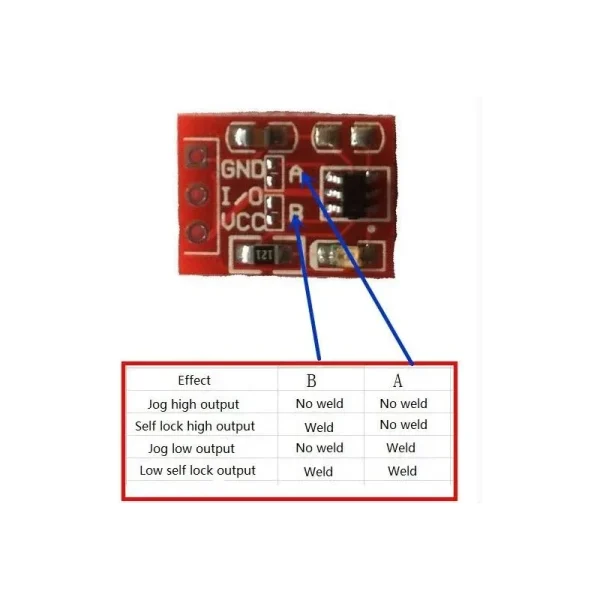 ماژول تاچ خازنی TTP223 - Image 3