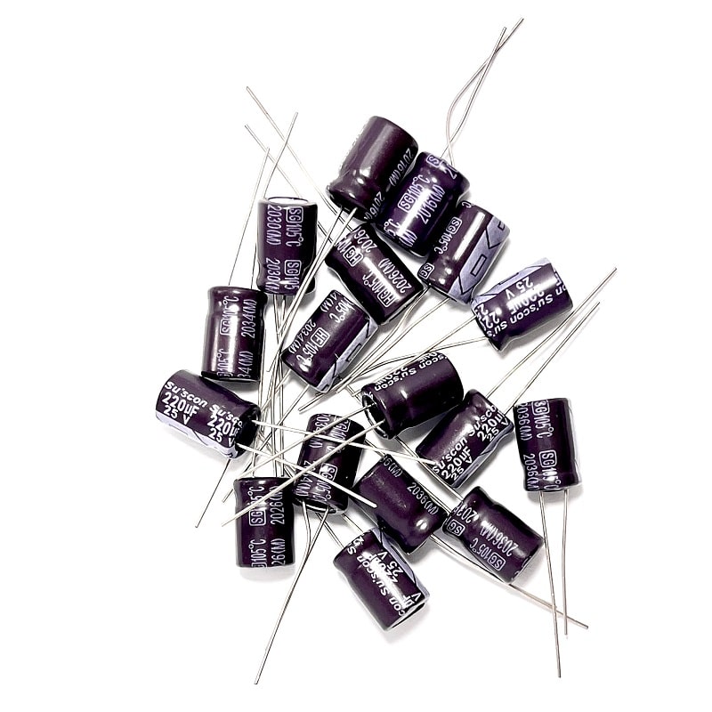 220UF-25V-تایوانی