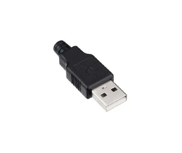 USB-A نری لحیمی (Plug) به همراه کاور - Image 3