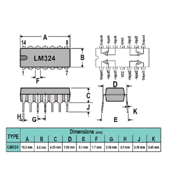 آیسی LM324N - Image 4