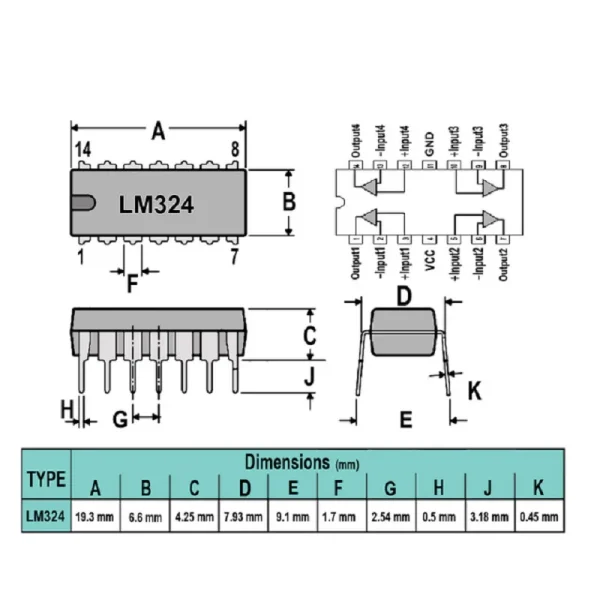 آیسی LM324N - Image 4