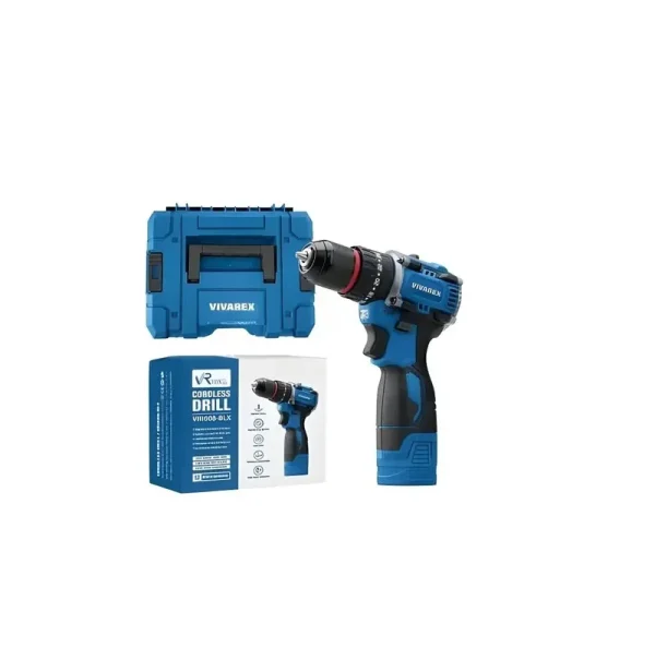 دریل شارژی چکشی براشلس 16 ولت ویوارکس مدل VR1608-BLX - Image 8