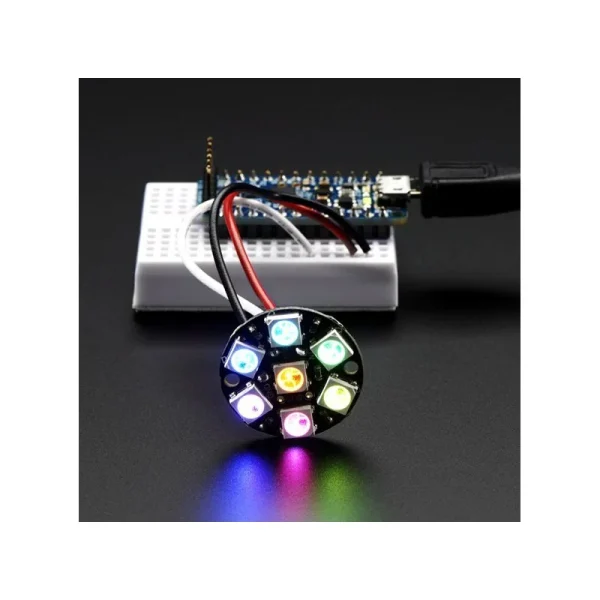 ماژول LED RGB هفت تایی WS2812 - Image 2