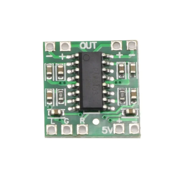 ماژول آمپلی فایر 2x3W کلاس D با تراشه PAM8403 - Image 2