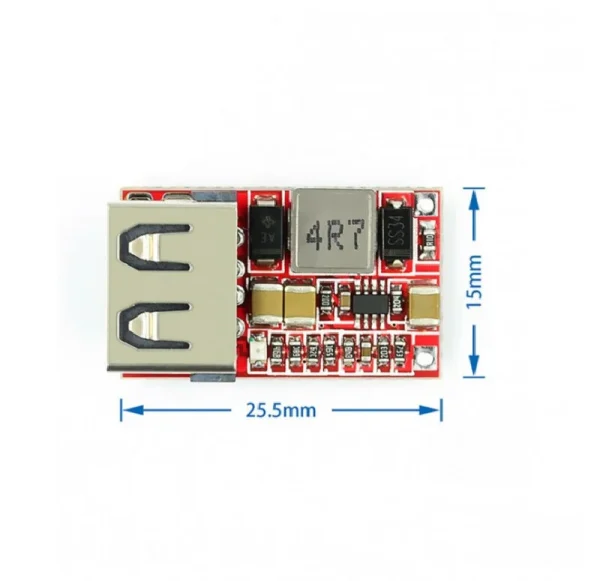 ماژول رگولاتور کاهنده 5 ولت 3A با خروجی USB - Image 2