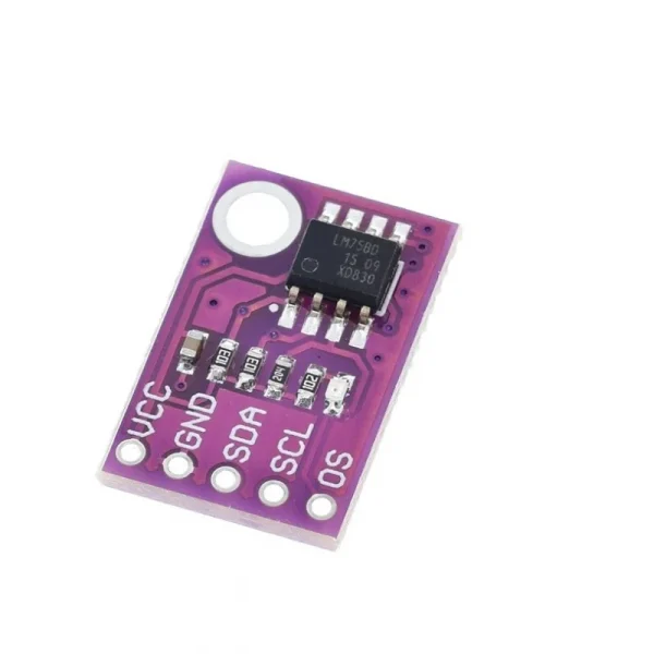 ماژول سنسور دمای LM75 دارای پروتکل I2C - Image 3