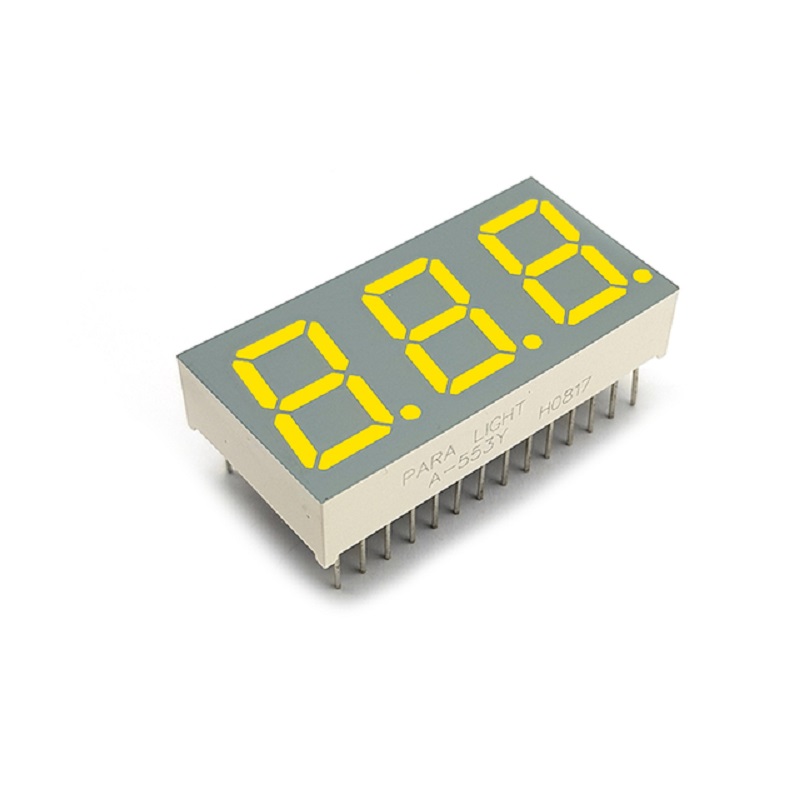 سه دیجیت آند مشترک زرد مدل A-553Y