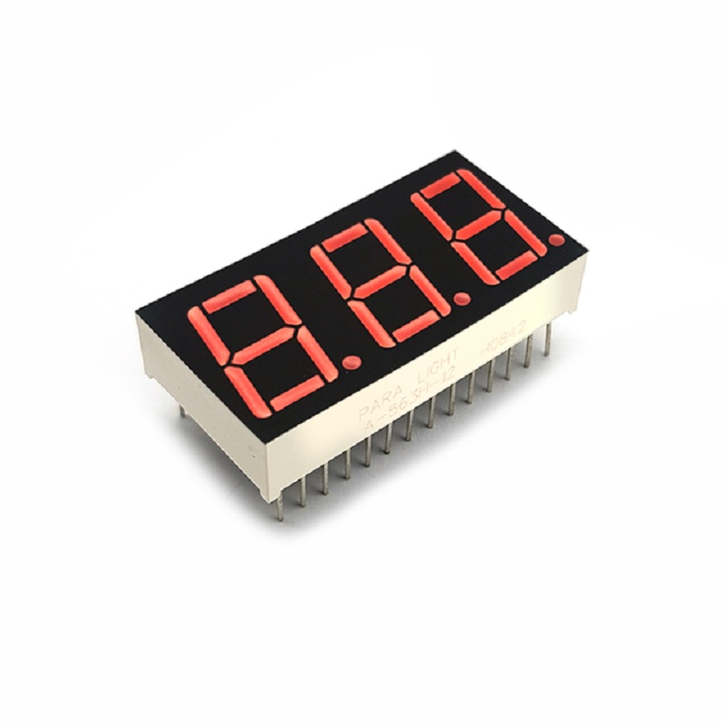 سه دیجیت مالتی پلکس آند قرمز مدل A-563H-12