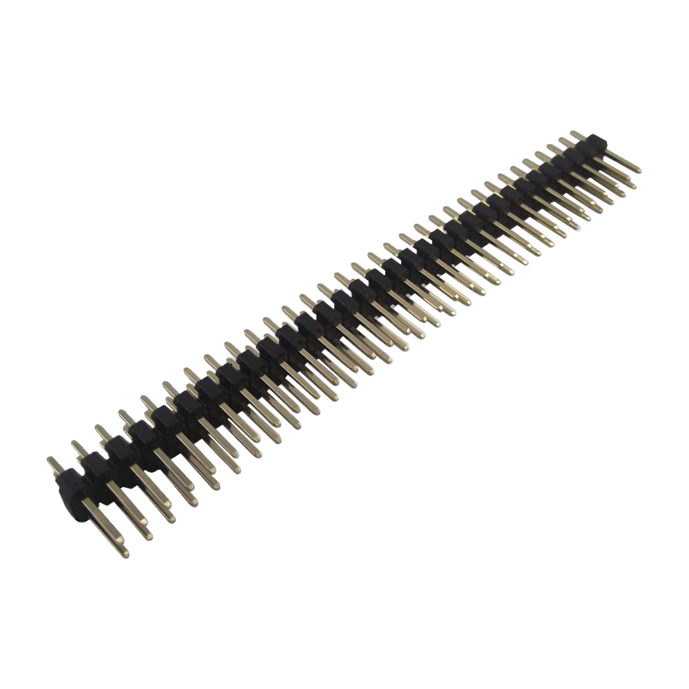 پین هدر 2x40 نری 2.54mm صاف 15mm