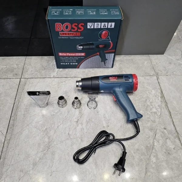 سشوار صنعتی 2000 وات دیمردار باس مدل BS-HEAT GUN2 - Image 5