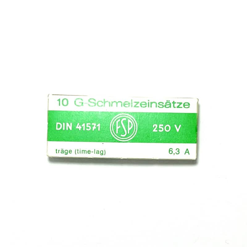 فیوز آلمانی 6.3A-250V سری T
