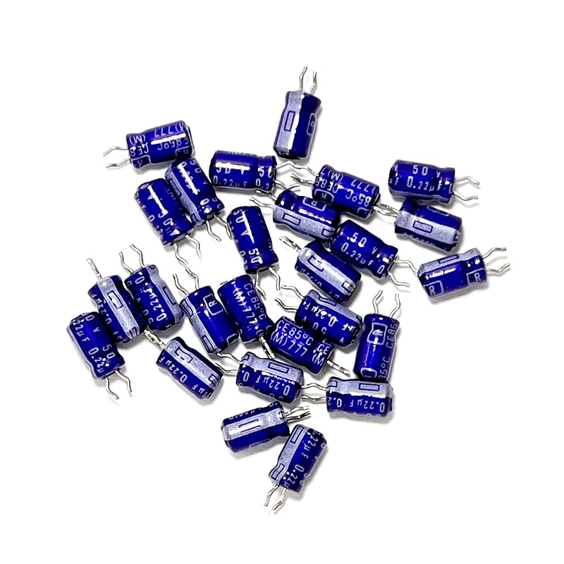 220 نانوفاراد 50 ولت ژاپنی RUBYCON