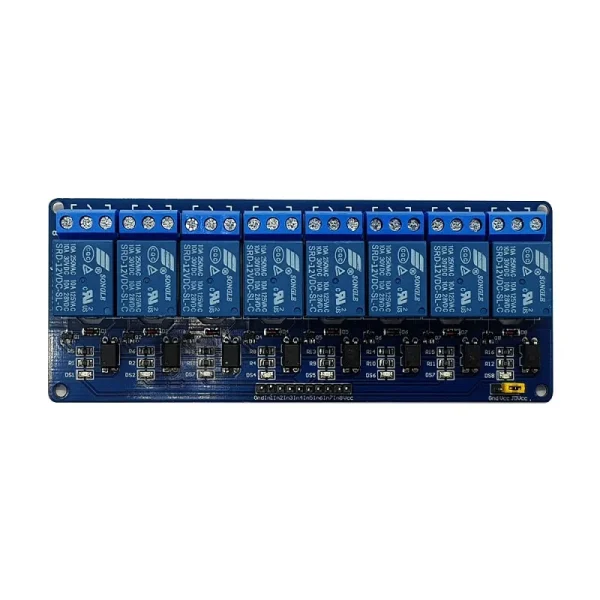 ماژول رله 12 ولت هشت کانال 10 آمپر - Image 2