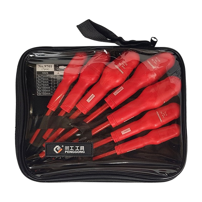 ست 7 عددی پیچ گوشتی عایق ولتاژ بالا - Image 4