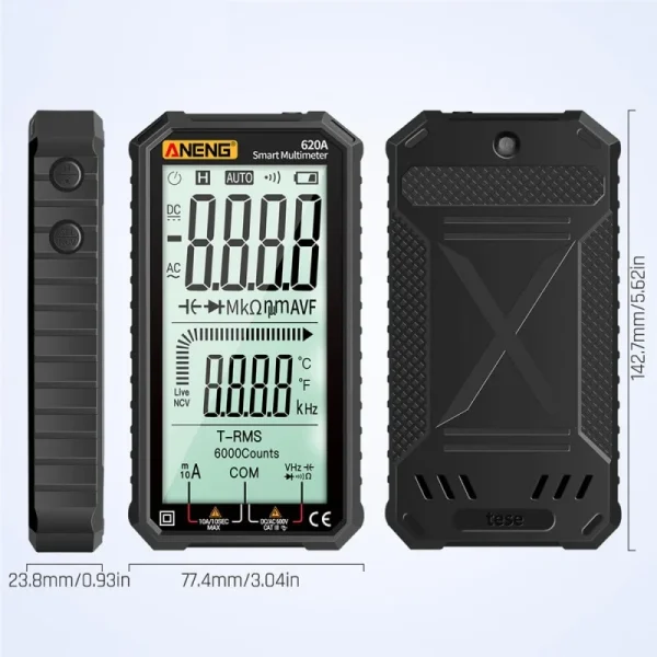 مولتی متر دیجیتال آننگ AN620A - Image 4