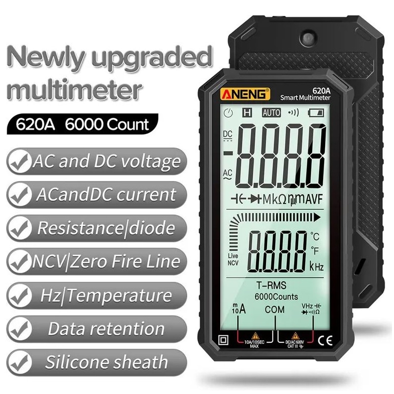 مولتی متر دیجیتال آننگ AN620A 7 مولتی متر دیجیتال آننگ AN620A - Image 7