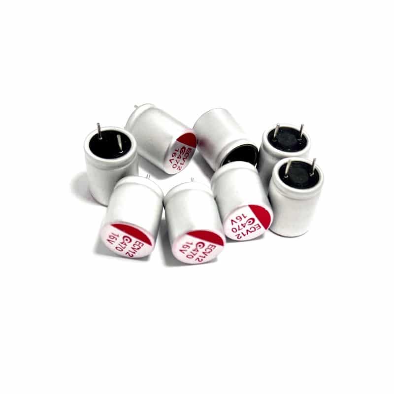 خازن جامد 470 میکروفاراد 16 ولت