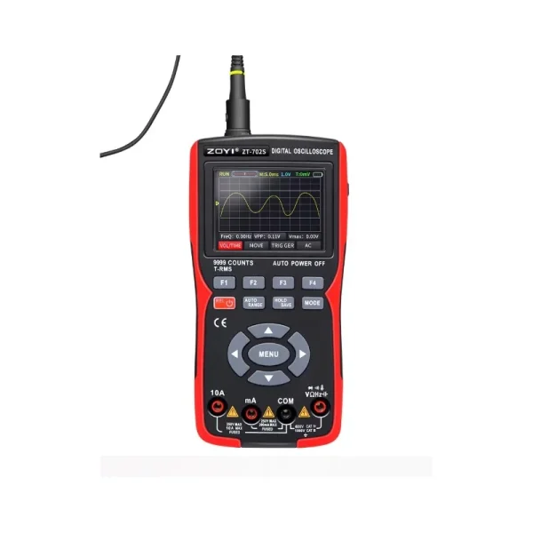 اسیلوسکوپ 10MHz پرتابل دو کاره ZOYI 702S