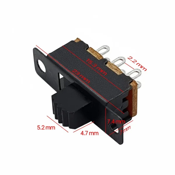 کلید کشویی دو حالته 6pin مدل SS22F32G5 - Image 2