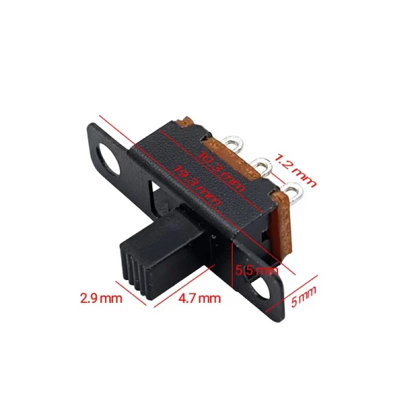 کلید کشویی دو حالته 3pin مدل SS12F15G5 - Image 2