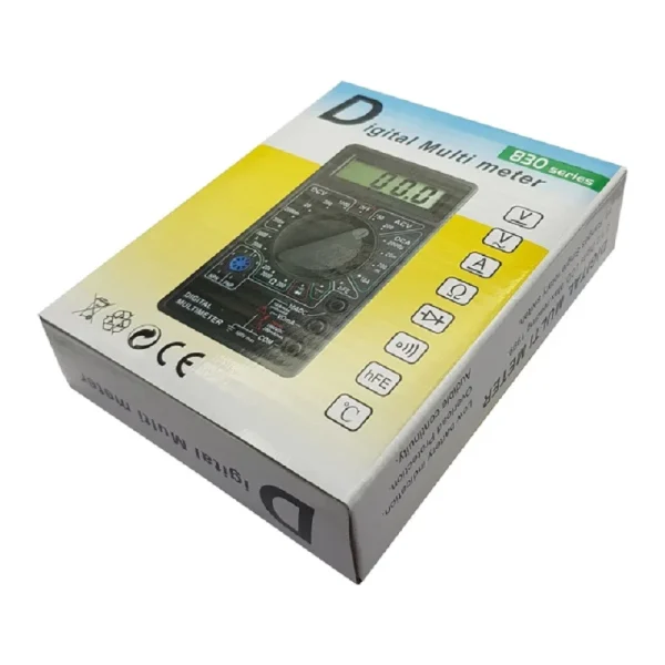 مولتی متر دیجیتالی DT-830D مشکی - Image 4