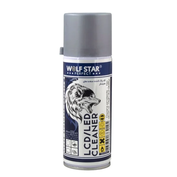 اسپری-پاک کننده-LCD و LED-برند WOLFSTAR