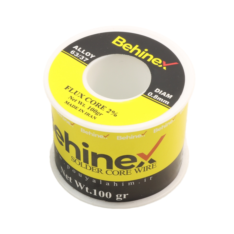 سیم لحیم Behinex بهینکس 100 گرم 0.8mm - Image 2