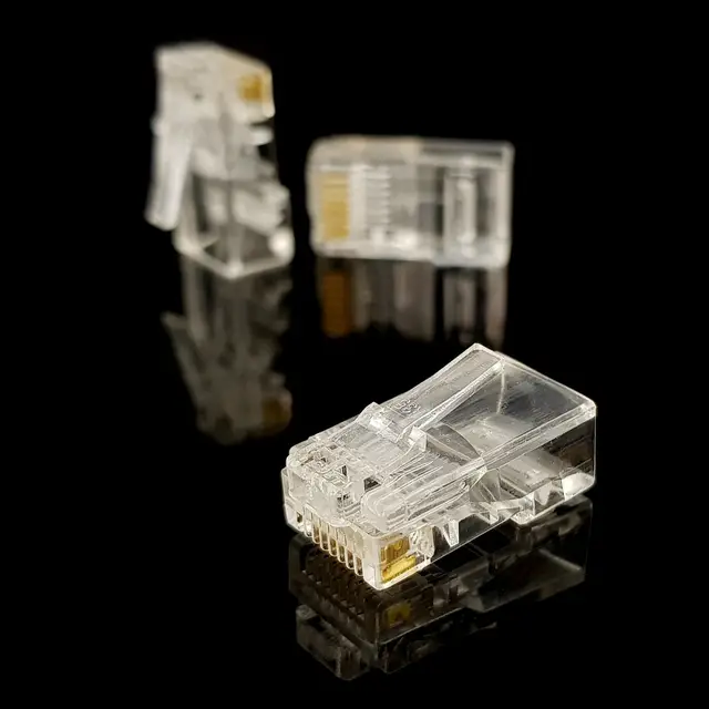 سوکت نری شبکه CAT5 8P8C - Image 3