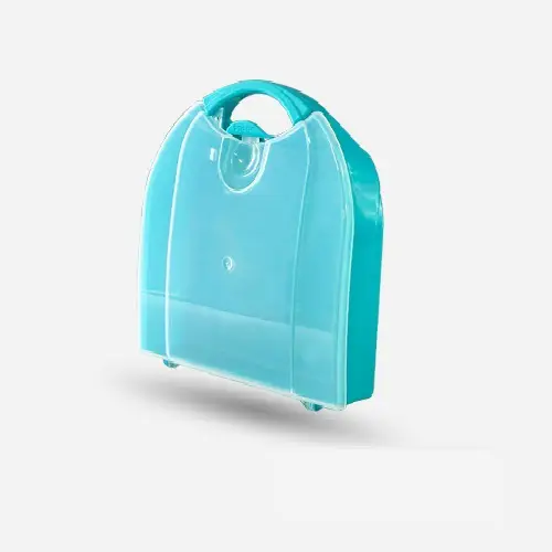 کیف پلاستیکی سایز 4 فیروزه ای - Image 3