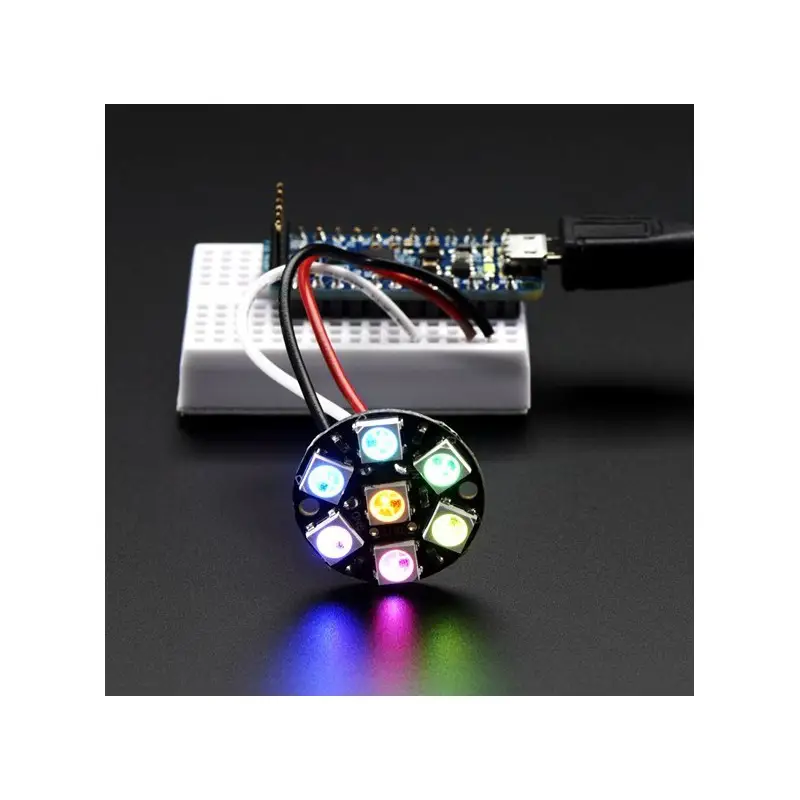 ماژول LED RGB هفت تایی WS2812 - Image 2