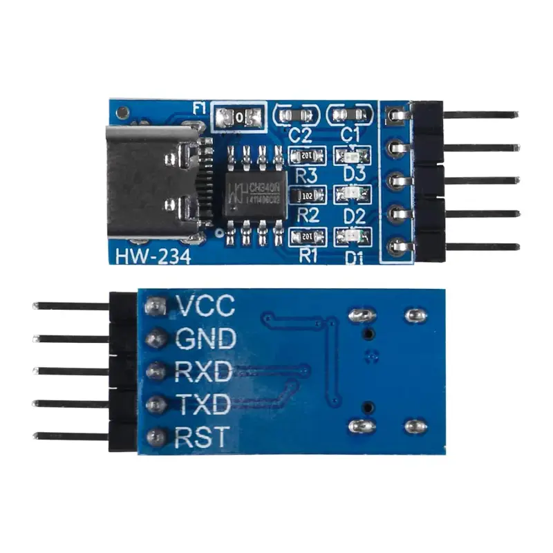 ماژول مبدل USB Type-C به TTL با تراشه CH340N - Image 2