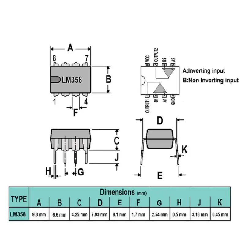 آی سی LM358 - Image 4